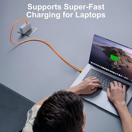 SHULIANCABLE USB C Cable USB 4 Data Cable80Gbps Data Sync Supports 16K/8K DisplaysCompatible with Thunderbolt 4/3 USB C Monitors MacBookHub Docking (Purple 3.3FT/1M)
