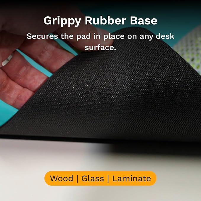 Glorious Gaming Mouse Pad GMP 2 - Rain Forest - XXL - Spill-Proof Mouse Pad Optimised for Gaming Sensors Balanced Surface for Speed &amp Control Anti-fray Edges - 915mm x 460mm x 3mm - 2XL Desk Ma