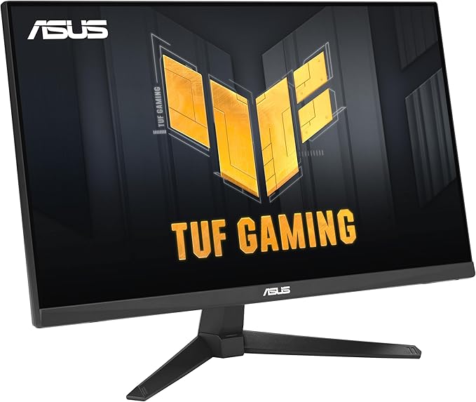 ASUS TUF Gaming 24” (23.8” viewable) 1080P Monitor (VG249QE5A) - FHD 144Hz Overclock to 146Hz IPS Extreme Low Motion Blur Sync 1ms Speakers Variable Overdrive DisplayWidget Center 3yr Warranty