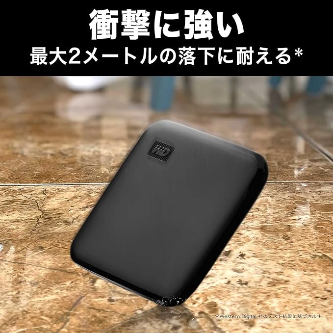 Western Digital 2TB Elements SE - Portable SSD USB 3.0 Compatible with PC Mac - WDBAYN0020BBK-WESN