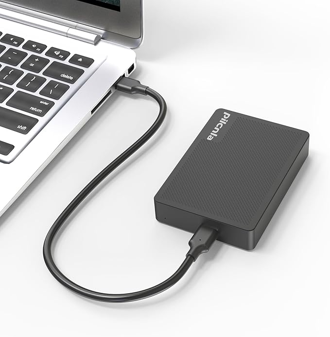 Ultra Slim Portable External Hard Drive USB3.0 HDD Storage for XboxPS4/5PCDesktopLaptopMacBookChromebook (HDD1.2-1TB)