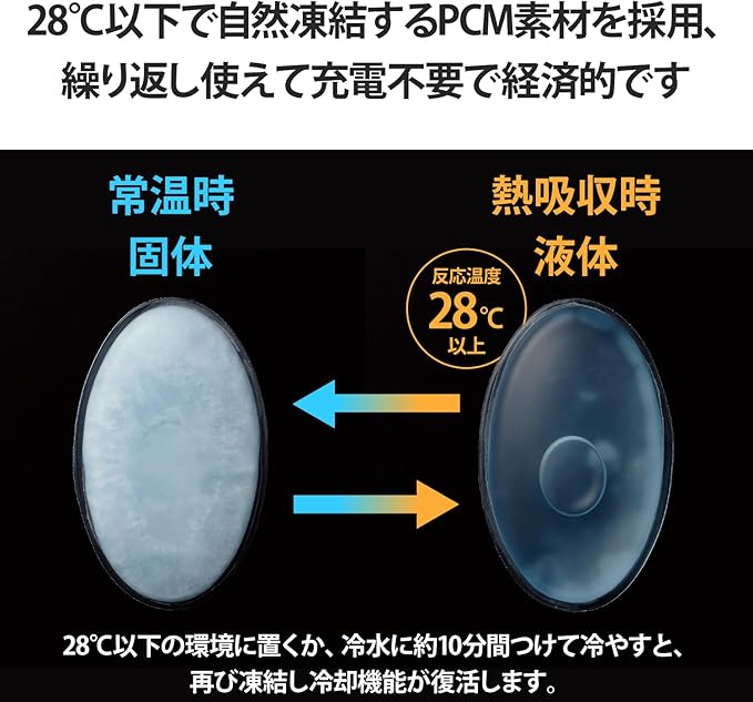 Elecom P-SMPT01BUW Smartphone Cooling Pad Instant Cooling Pad Peel and Stick PCM Material 2-Pack Heat Absorption Up to 14.9°F (7.6°C) Sustained for 60 Minutes Can Be Used Repeatedly Cool Your