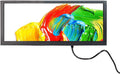 VSDISPLAY 12.3 inch 12.3'' 1920x720 600nit IPS Portable LCD Monitor VS123ZJ01Awith USB VGA Video PortDual Speakers as DIY Stretched Bar Display
