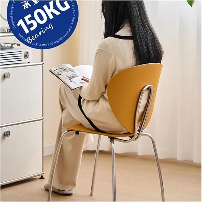 Managerial Chairs Library Relax Lounge Dining Chairs Gamer Office Balcony Gaming Chair White Home Nordic Furniture (Color : C)