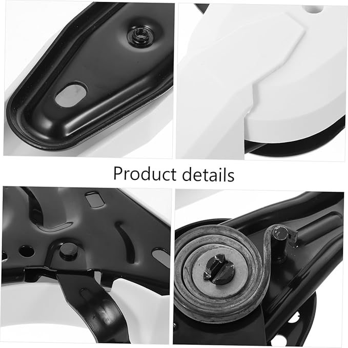2pcs Metal Angle Adjuster for Office Chair Gaming Seat Bracket Replacement Parts for Ergonomic Swivel Chair