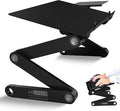 Uncaged Ergonomics WorkEZ Adjustable Computer Keyboard Stand for Desk Keyboard &amp Mouse Riser Ergonomic Portable Stand for Desktop Computer Keypad Riser for Desk