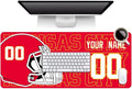 ANTKING Kansas Mouse Pad for Men Women Youth Gifts Custom Name and Number Desk Pad