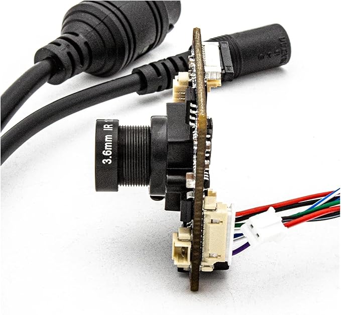 IP Network Camera Board 3MP 25FPS Mini POE48V Camera Module 3mm 83 Degree M12 Mount Lens Safety HD Security Webcam
