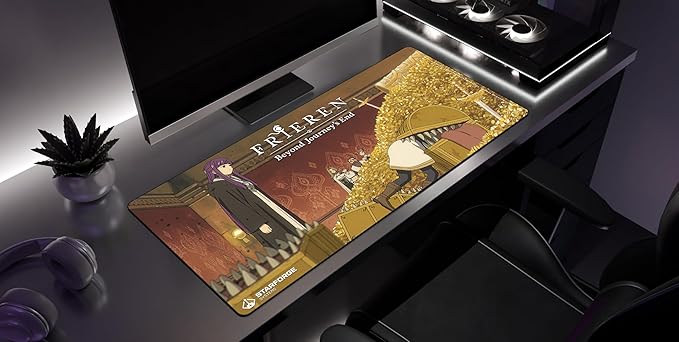 Mimic - Frieren: Beyond Journey's End Anime Gaming Desk Mat – Large Extended Mouse &amp Keyboard Pad