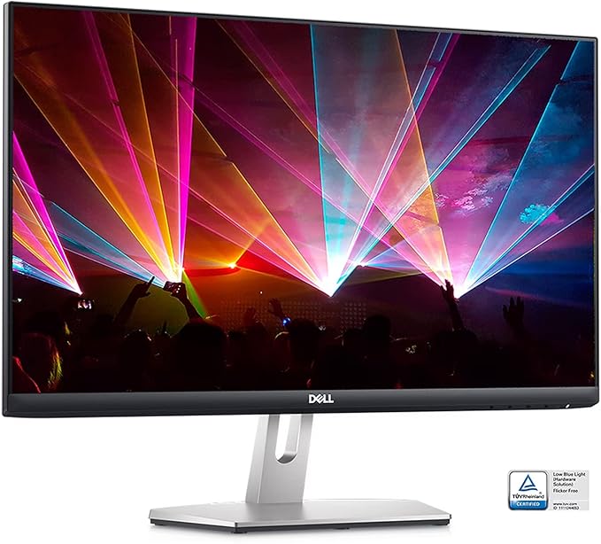 Dell S2421HN 24 Inch Full HD 1080p (1920 x 1080) 75Hz IPS Ultra-Thin Bezel Monitor 2 x HDMI Ports Audio Line Out Adaptive AMD FreeSync Silver