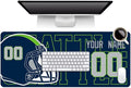 ANTKING Seattle Mouse Pad for Men Women Youth Gifts Custom Name and Number Desk Pad