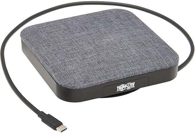 Tripp Lite USB C Dock Single Display 4K HDMI USB-A/USB C Hub 100W Charging (U442-DOCK17-GY)