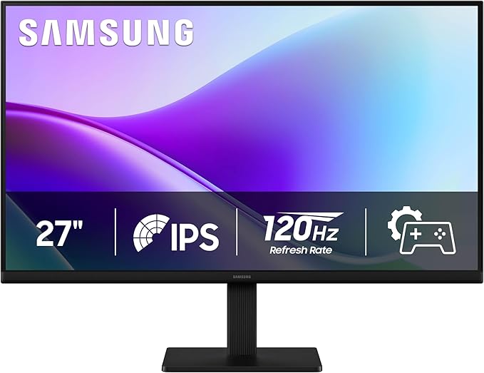 Samsung 27 S3 (S32GF) FHD High Resolution 120Hz Monitor with IPS Panel Flicker Free Eye Saver Mode LS27F320GANXZA 2025