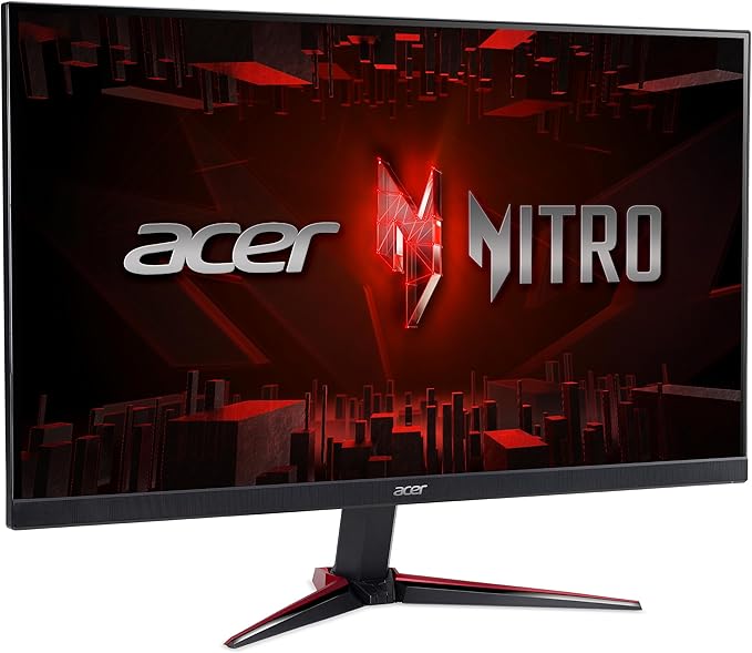 acer Nitro 23.8 Full HD 1920 x 1080 PC Gaming IPS Monitor | AMD FreeSync Premium | 180Hz Refresh | Up to 0.5ms | HDR10 Support | 99% sRGB | 1 x Display Port 1.2 &amp 2 x HDMI 2.0 | VG240Y M3biip