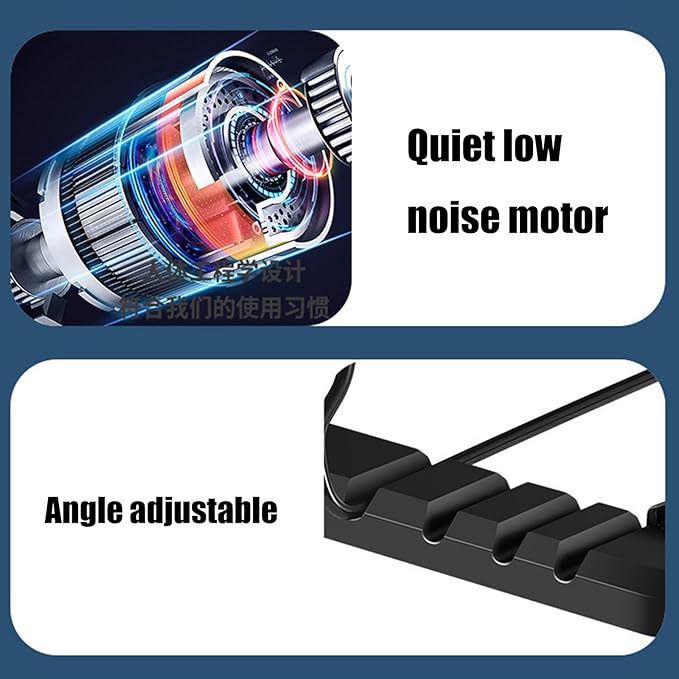 Laptop Cooling Pad Gaming Laptop Coolers Laptop Cooling Stand Adjustable 2 Port USB for 11inch-18inch Laptops Notebook