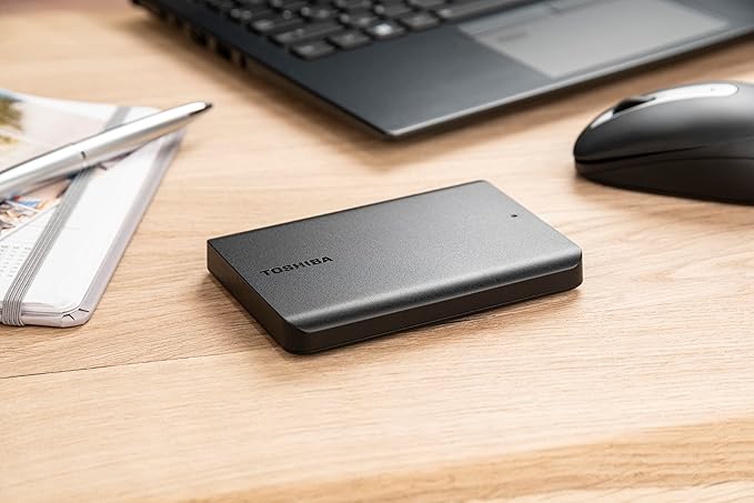 TOSHIBA Canvio Basics 2TB Portable External Hard Drive USB 3.0Black - HDTB520XK3AA(Pack of 5)