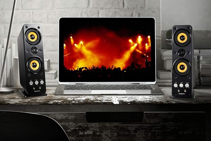 Creative GigaWorks T40 Series II 2.0 Multimedia Speaker System with BasXPort Technology Black