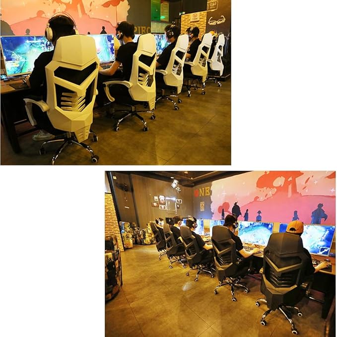 High-Back Gaming Chair with Footrest Ergonomic Comfortable Office Chair Reclining Video Game Computer Desk Chair Bearing Capacity: 330lbs