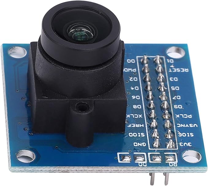 OV7725 30W High Definition Camera Module with STM32 for Webcam 60fps VGA Output SCCB Interface Programmable Low Illumination Sensitivity 1/4in Optical Size Ideal for