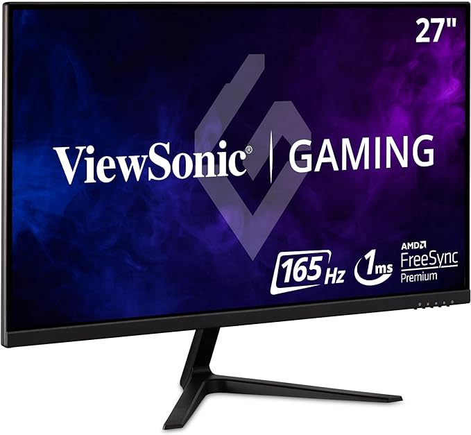 ViewSonic VX2718-P-MHD 27 Inch 1080p 1ms 180Hz Gaming Monitor with FreeSync Eye Care HDMI and DisplayPort