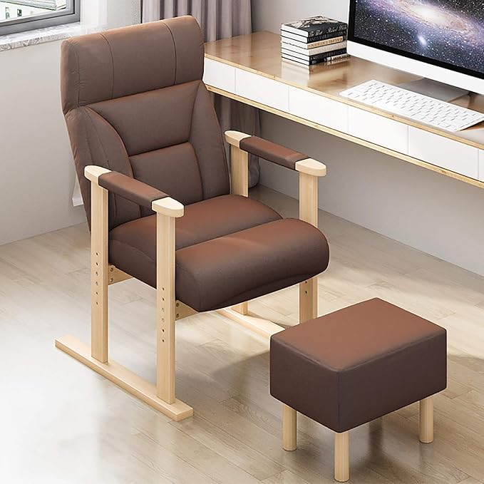 Office Chair Gaming Chair Computer Chair High Back Gaming Chair Relax Desk Chair for Racing Work ExecutiveHome Ergonomic Computer ChairOffice Chair with Footrest Adjustable Backrest Headre