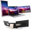 15.6 Laptop Screen Extender 1080P FHD Laptop Monitor Extender 235° Rotating Detachable Dual Monitor Plug &amp Play Triple Screen for 13-17.3 Laptops Compatible with Mac/Windows/Android &amp D