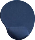 Compucessory 45162 Gel Mouse Pad Wrist Rest 9-Inch x10-Inch x1-Inch Blue