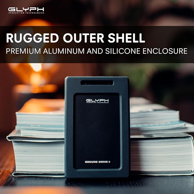 Glyph SecureDrive+ Encrypted Drive with Bluetooth 4 TB