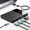 2TB Docking Station External Hard Drive Storage USB-C Hub + HDD 7-in-1 USB 3.0 SD/TF Card HDD for Windows Mac Android TV iPhone 15/16/17 Laptop Desktop PC