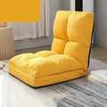 NaKeah Padded Floor Chair with 6 Adjustable Positions Foldable Floor Gaming Seat for Living Room Home Office and BalconyC
