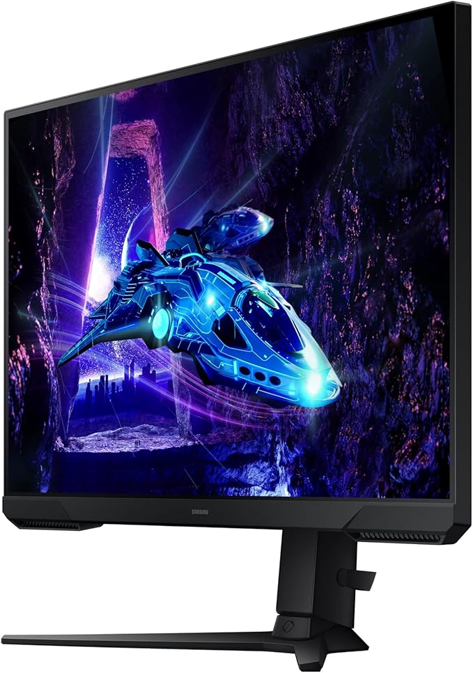 Samsung 32-Inch Odyssey G3 (G30D) Series FHD Gaming Monitor 1ms 180Hz AMD FreeSync Adjustable Stand Black Equalizer Virtual Aim Point Eye Saver Mode Flicker-Free LS32DG302ENXZA