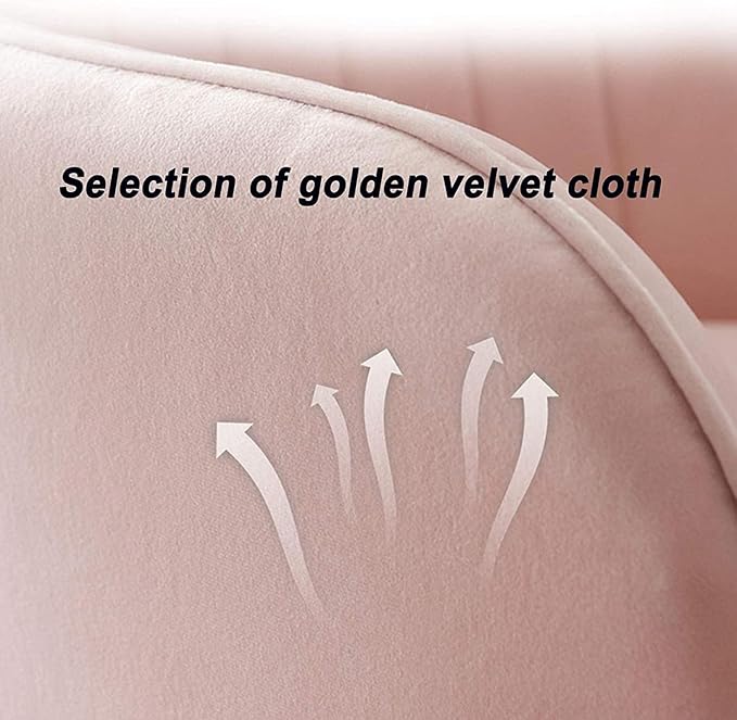 Work Chair Swivel Chair Velvet Upholstered Seat Backrest Lift Game Chair Chair Needed