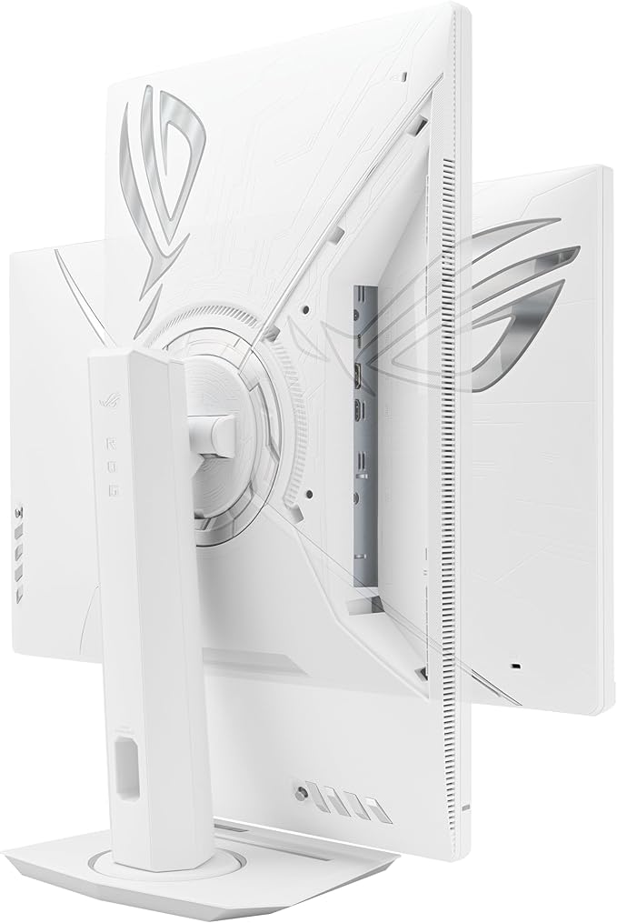 ASUS ROG Strix 27” 1440P USB-C HDR Gaming Monitor (XG27ACG-W) - White QHD 180Hz 1ms Fast IPS DCI-P3 95% Extreme Low Motion Blur Sync G-Sync Compatible Tripod Socket AI Gaming 3yr Warranty