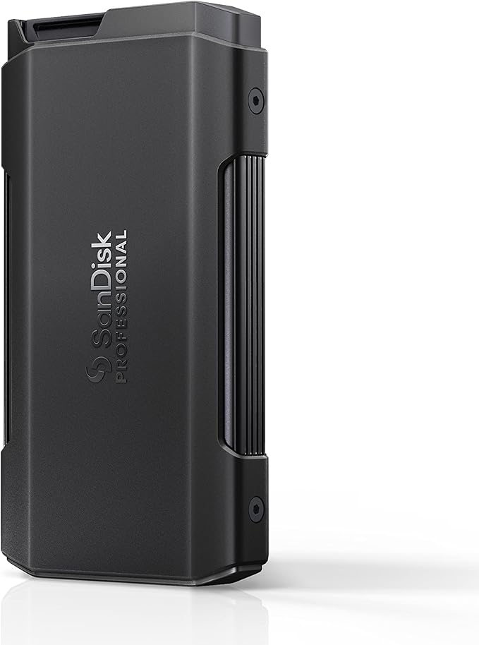 SanDisk Professional 4TB PRO-Blade Transport - Portable and Modular NVMe SSD Up to 2000MB/s USB-C USB 3.2 gen 2x2 Solid State Drive - SDPM2NB-004T-GBAND