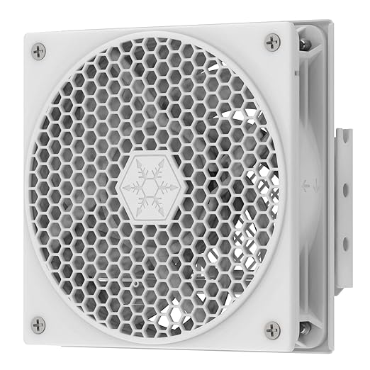 Silverstone Technology FDP02 White Colored External GPU Cooling Fan Adapter Bracket SST-FDP02W
