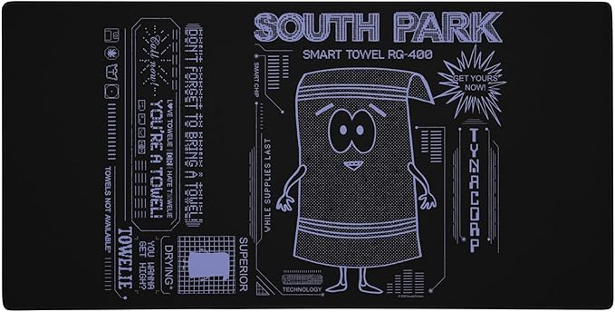 South Park Towelie Gaming Mat - 36 x 18 - Officially Licensed