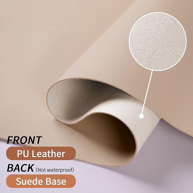 Bloss Leather Desk Pad Mouse Pad Non-Slip Desk Protector Mat/Big Mouse Pads Mouse Pad with Wrist Rest