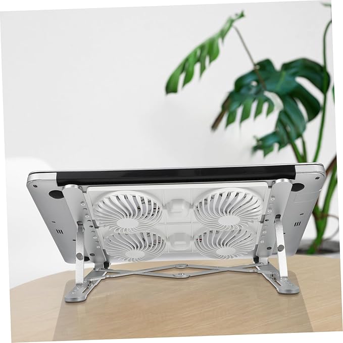 Cooling Pad Stand for Desk Height Cooling Rack with Slip Design Compatible with Various Stable Support