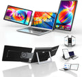 15.6 Laptop Screen Extender FHD 1080P IPS Portable Triple Monitor for Laptops 13.3-17.3 USB-C/HDMI Plug &amp Play 120% sRGB Low Blue Light Detachable Monitor Extender for Windows/MacOS