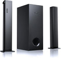 Sound Bar for Smart TV 2.1CH 190W Peak Power Soundbar with Subwoofer Detachable 2-in-1 BT 5.4 Surround Sound System 12L Deep Bass for PC Game with HD-ARC/Opt/USB/AUX Home Theater