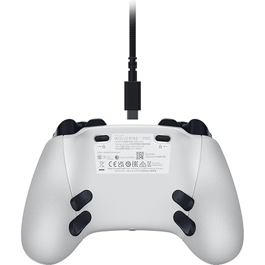 Razer Wolverine V3 Pro Wireless Gaming Controller: Licensed for Xbox Series X|S Xbox One Windows PC - 6 Remappable Buttons - Fast Triggers - Customizable Thumbsticks - Wired Tournament Mode - White