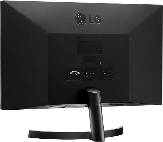 LG 24ML600M-B Monitor 24” FHD (1920 x 1080) IPS Display 3-Side Borderless Design Radeon FreeSync Dual HDMI OnScreen Control - Black