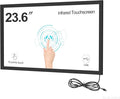 GreenTouch 23.6 inch Infrared IR Touch Screen Panel Overlay Kits with USB Plug and Play 3mm thicknes Glass…