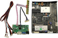 24Inch Monitor Kit Compatible For LM240WU2-SLB3 LM240WU2(SL)(B3) LM240WU2-SLB4 HDMI+DVI+VGA LCD LED Screen Controller Driver Board(Board Full kit)