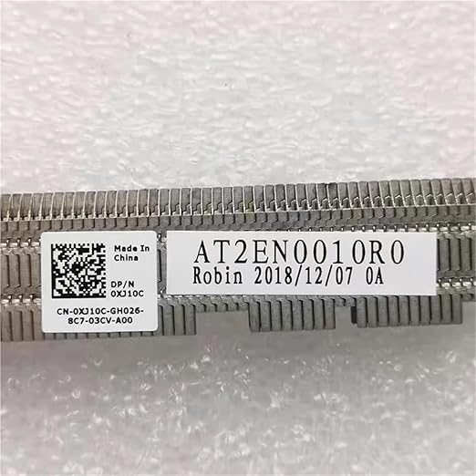 0XJ10C Heatsink for 3583 3584 3585 Laptop Heatsink Radiator Copper Tube XJ10C CN-0XJ10C