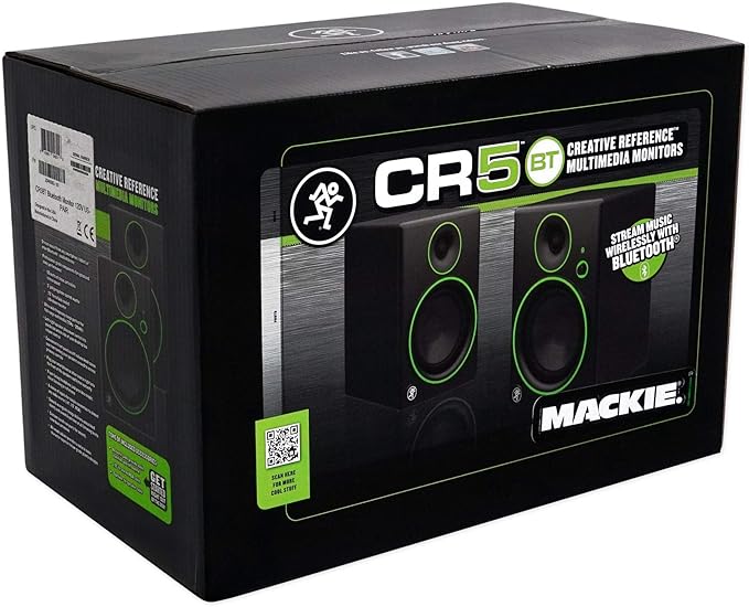 Mackie CR5BT CR Series 5 Multimedia Monitors with Bluetooth (Pair) (2046563-00)
