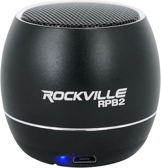 Audiosavings Bundle: Se Electronics V7 Black All-Metal Handheld Dynamic Microphone Supercardioid Mic Bundle with Free Rockville RPB2-BLACK Handheld Wireless Bluetooth Speaker Great Sound (2 Items)