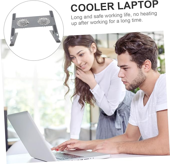 Laptop Cooling Pad Led Fan Quiet Gaming Laptop Cooler Stand Adjustment