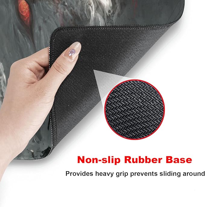 RGB Anime Mouse Pad Water Resist Keyboard PadMouse Pads with Non-Slip Rubber BaseOffice Computer Key Board Mousepad Computer Keyboard Mousepads Mat 800 x 300mm / 31.5×11.8 inches (3)