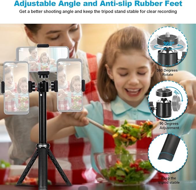 NexiGo 1080P Webcam Kits N660P (Gen 2) 1080P 60FPS Webcam with Software Control Dual Microphone &amp Cover Autofocus Lightweight Mini Tripod for OBS/Zoom/Skype/FaceTime/Teams/Twitch